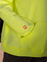 HOODIE HEART AMARILLO FLUOR (VERANO)