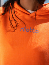 HOODIE HEART NARANJA FLUOR (VERANO)