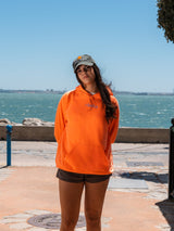 HOODIE HEART NARANJA FLUOR (VERANO)