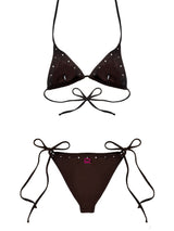 BIKINI AMALFI TACHAS MARRÓN