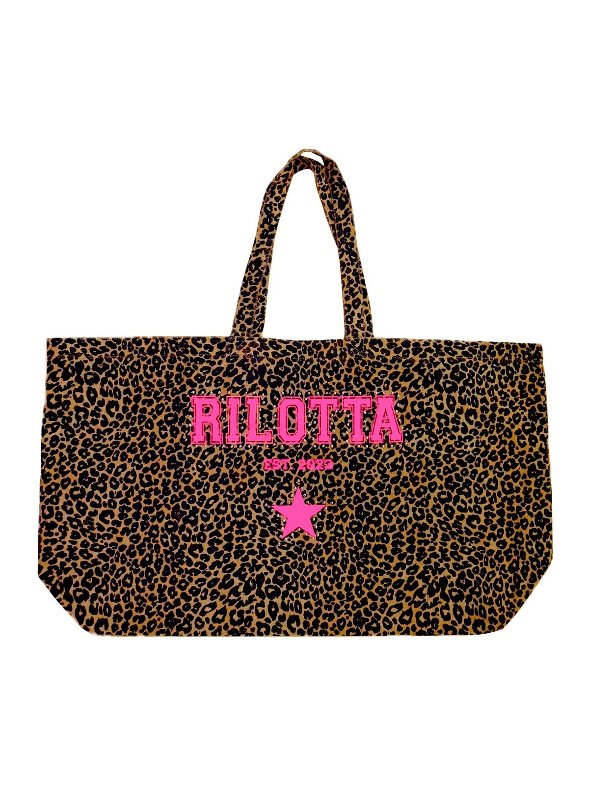 BOLSO LEOPARDO STAR TACHAS GRANDE